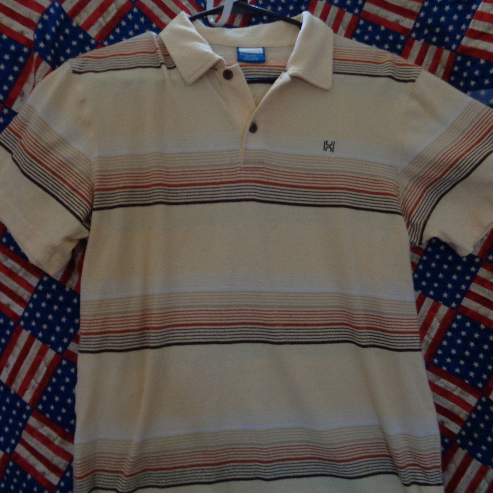 Hollister Men's Quarter Button Henly Size Large